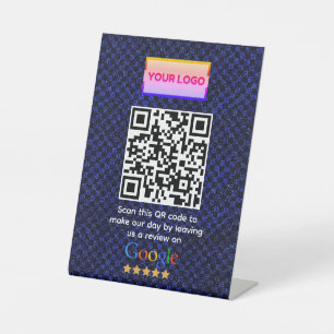 Signe De Table Google Avis Business Review Link QR Code