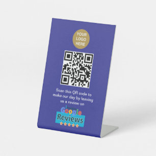 Signe De Table Google Avis Business Review Link QR Code