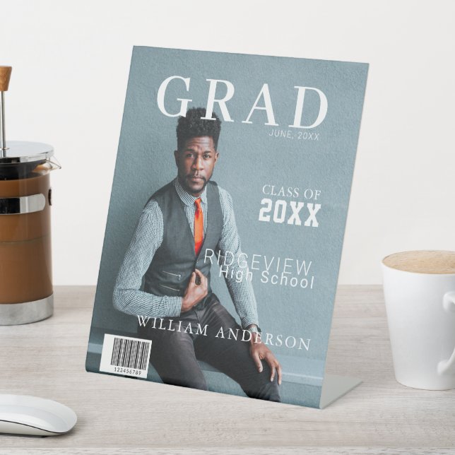 Signe De Table Graduate Magazine Photo Graduate Bienvenue (In SItu)