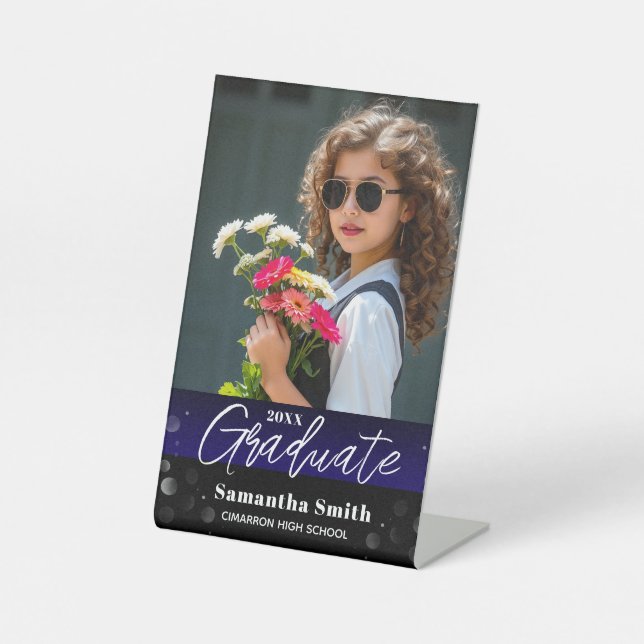 Signe De Table Graduation Party Welcome Table Acrylic Sign (Recto)