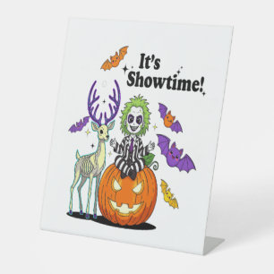 Signe De Table Halloween amusant à Showtime