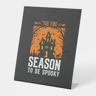 Signe De Table Halloween C'est La Saison Pour Être Effrayant Desi