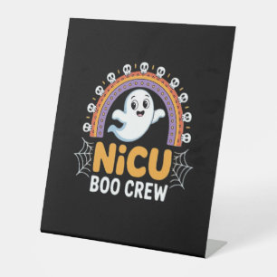 Signe De Table Halloween pour les infirmières de l'équipage de Bo
