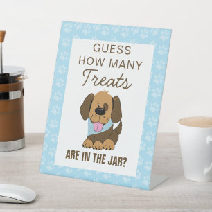 Signe De Table Handsome Chien Chien Chien Guise Combien De Jeu