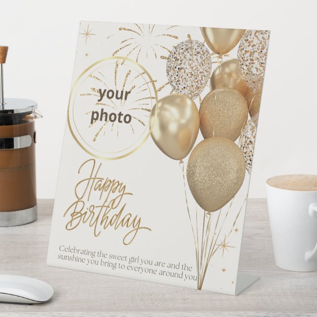 Signe De Table happy birthday  (In SItu)