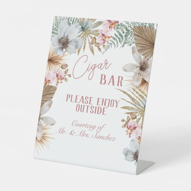 Signe De Table Havana Tropical Cubain Cigar Bar (Recto)