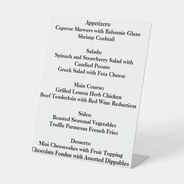 Signe De Table "Heureux de ne jamais avoir commencé ici" (Recto)