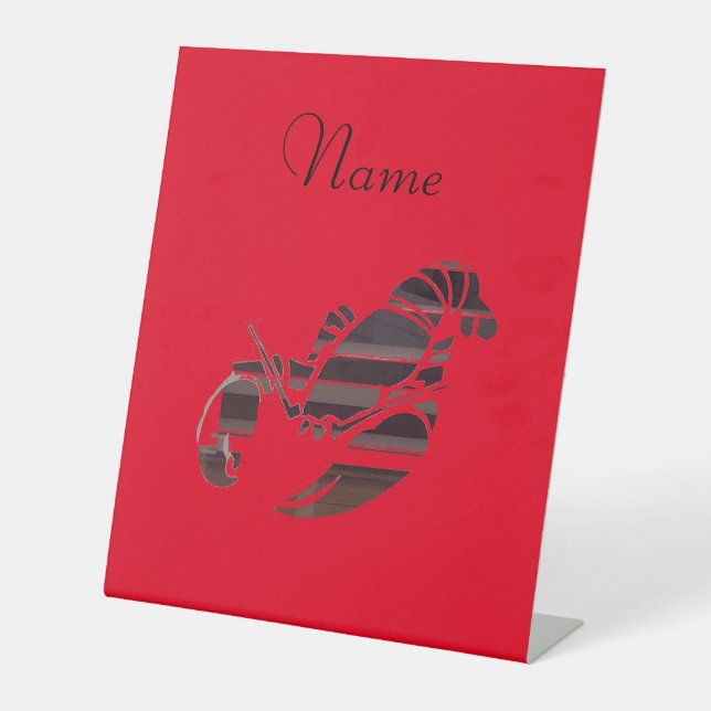 Signe De Table Homards rouges de Maine Thunder_Cove  (Recto)