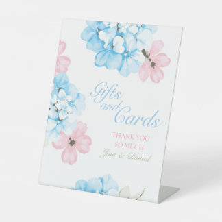 Signe De Table Hydrangeas Pastel Bloom