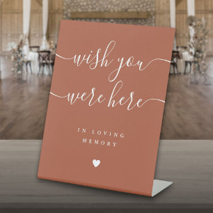 Signe De Table Ici vous souhaitez être présent lors d'un mariage 