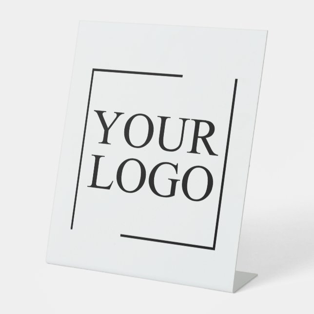 Signe De Table Idée personnalisée du Mariage Ajouter un logo (Recto)