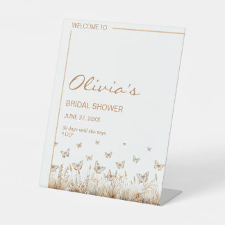 Signe De Table Il me donne des papillons dans le ventre Baby Show