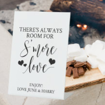 Il y a toujours place pour S'more Love Mariage