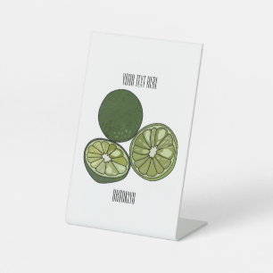 Signe De Table Illustration de chaux Kaffir
