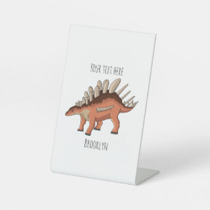 Signe De Table Illustration de Kentrosaurus