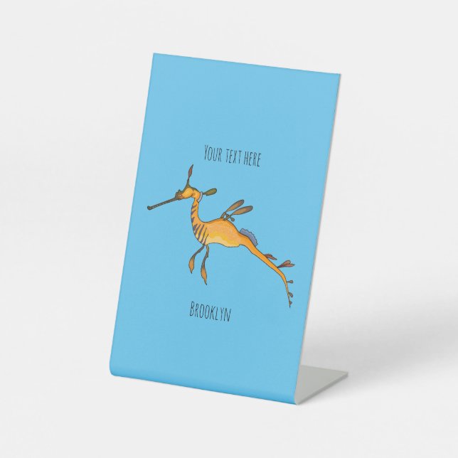 Signe De Table Illustration Weedy seadragon (Recto)