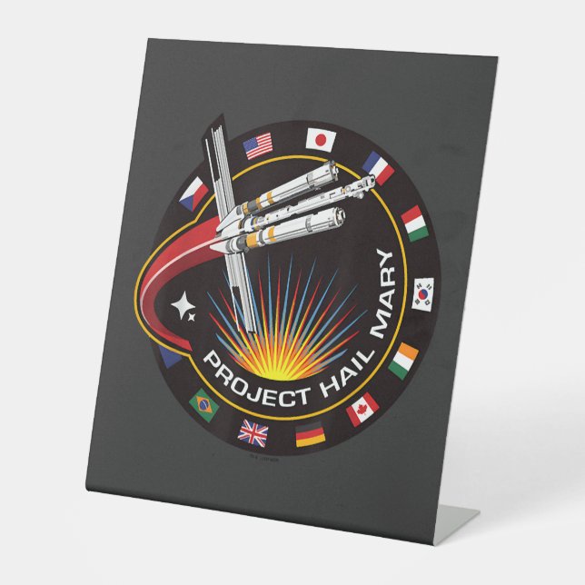 Signe De Table Insigne de mission spatiale (Recto)