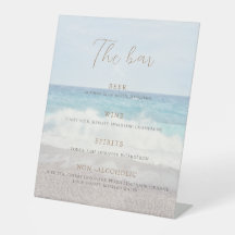 Invitation de mariage à la plage Mariage au bord d