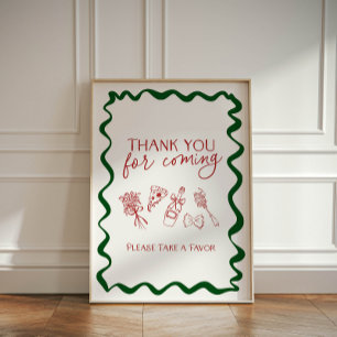 Signe De Table Italian That's Amore Robe de Mariée Merci d'être v
