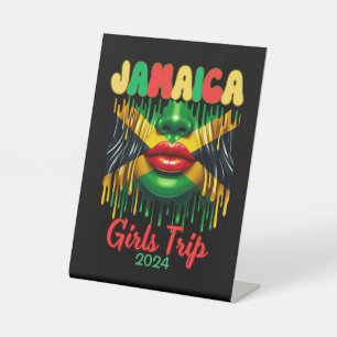 Signe De Table Jamaica Girls Trip 2024 Tropical Beach Getaway