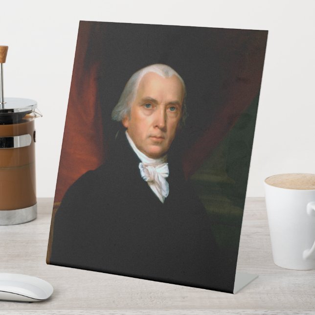 Signe De Table James Madison 4e président des États-Unis (In SItu)