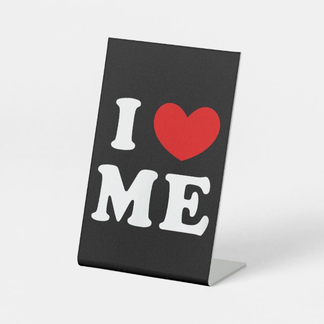SIGNE DE TABLE JE M'AIME (Recto)
