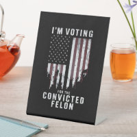 Je vote pour le délinquant condamné pro Trump 2024