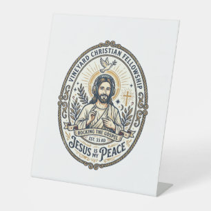 Signe De Table Jesus Lo Fi Rythmes D'étude Tee Graphique Esthétiq