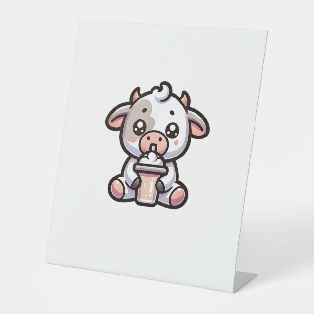 Signe De Table Joghurt Ba Congelé Petit Calf Louvain Cute (Recto)