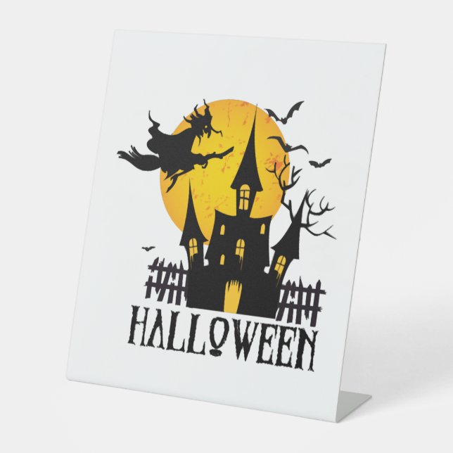 Signe De Table Joyeux Halloween (Recto)