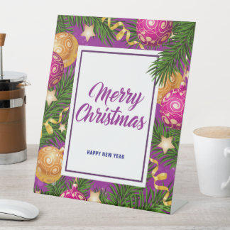 Signe De Table Joyeux Noël