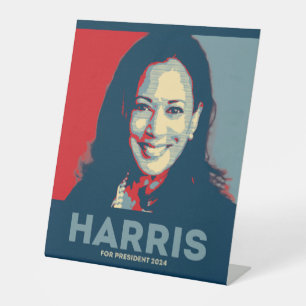 Signe De Table Kamala Harris Pour Président 2024