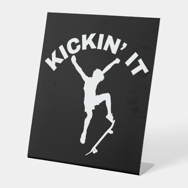 Signe De Table Kickin' It (Recto)