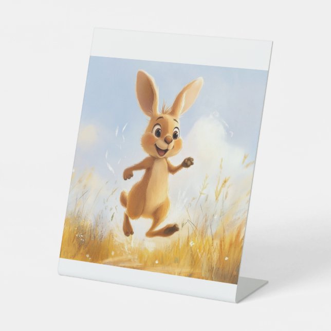 Signe De Table Kiki le lapin (Recto)