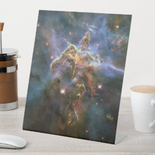 Signe De Table La montagne mystique en Carina Nebula Espace Hubbl