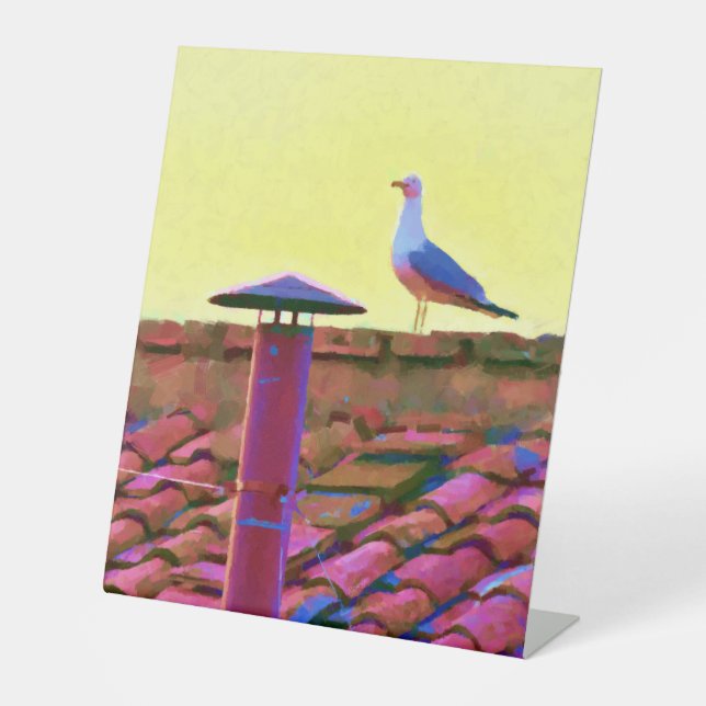 Signe De Table La mouette à l'après-midi de Conclave (Recto)