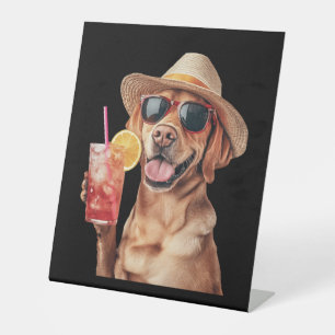 Signe De Table Labrador Retriever