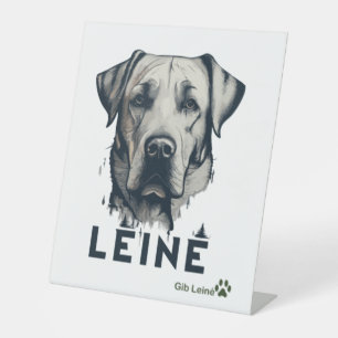 Signe De Table Labrador Retriever - la nature pour les amoureux d
