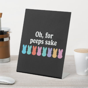 Signe De Table Lapin de Pâques chrétien religieux Carnaval 