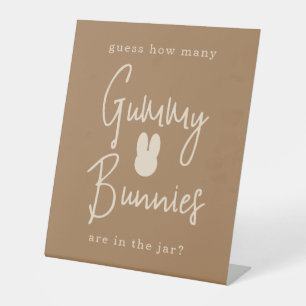 Signe De Table Lapin Simple Combien de lapins de gummes