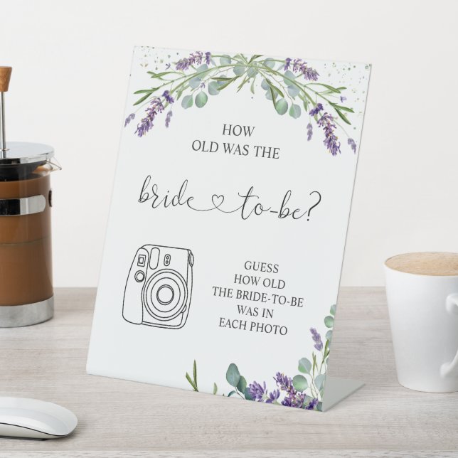 Signe De Table Lavender Eucalyptus Quel Âge Avait L'Épouse (In SItu)