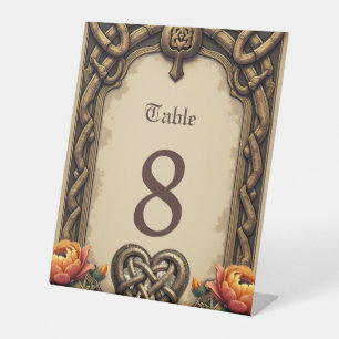 Signe De Table Le battement de cœur des dieux anciens :