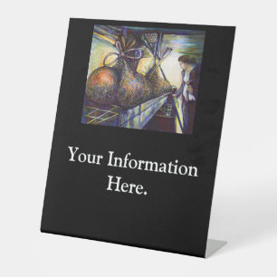 Signe De Table Le destin hurlant de la vie