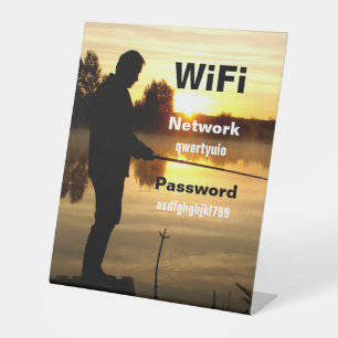 Signe De Table Le matin du pêcheur