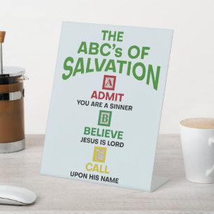 Signe De Table Les ABC du salut