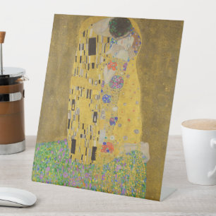 Signe De Table Les amoureux embrasser Embrace par Gustav Klimt