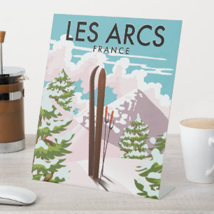 Signe De Table Les Arcs France voyage ski