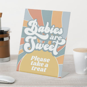 Signe De Table Les bébés super sont sucrés S'il vous plaît prendr