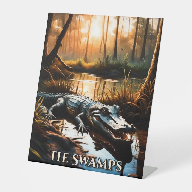 Signe De Table Les Swamps (Recto)
