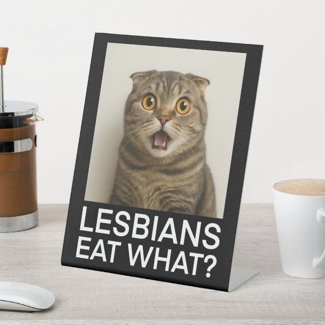 Signe De Table Lesbians Eat What Funny (In SItu)